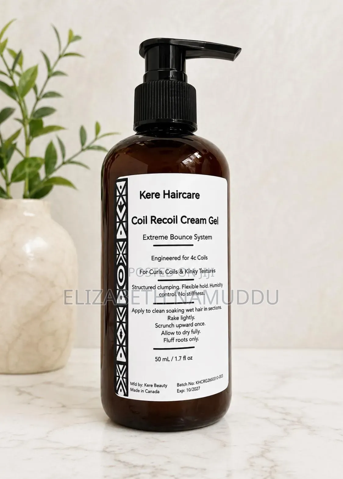 Coil Recoil Cream Gel