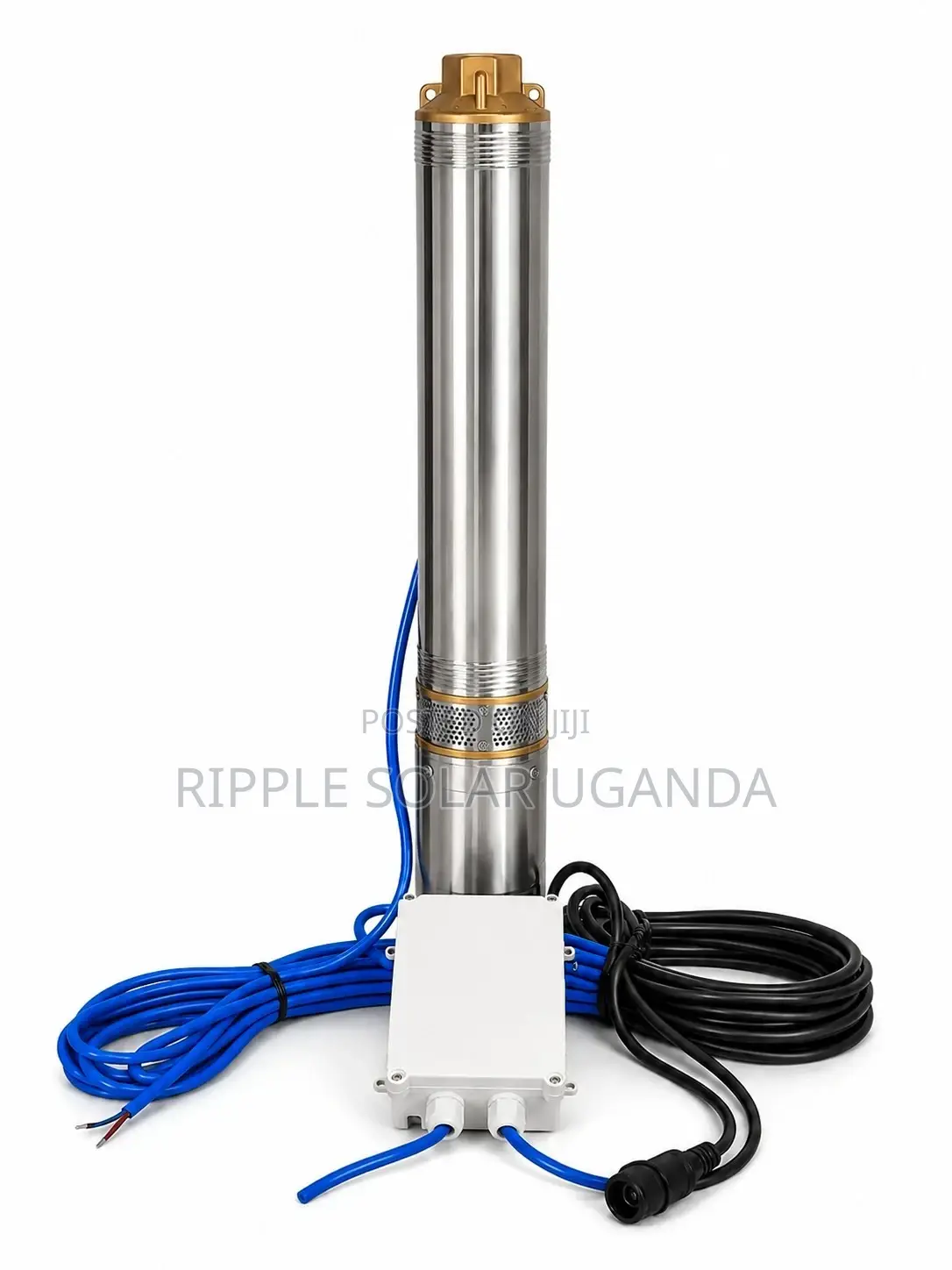 750w Ac Electric Deep Well Borehole Pump 93m Head 5800l/H