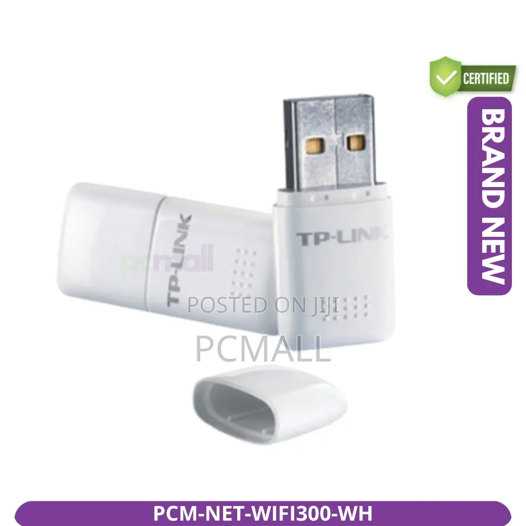 Mini 300mbps Usb 2.0 Wifi Adapter Dongle White New