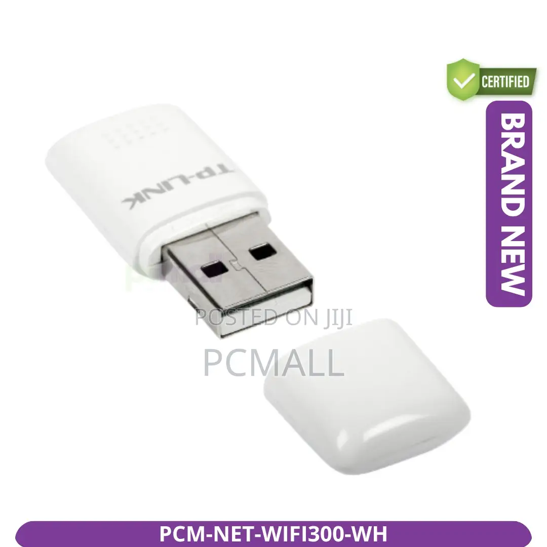 Mini 300mbps Usb 2.0 Wifi Adapter Dongle White New