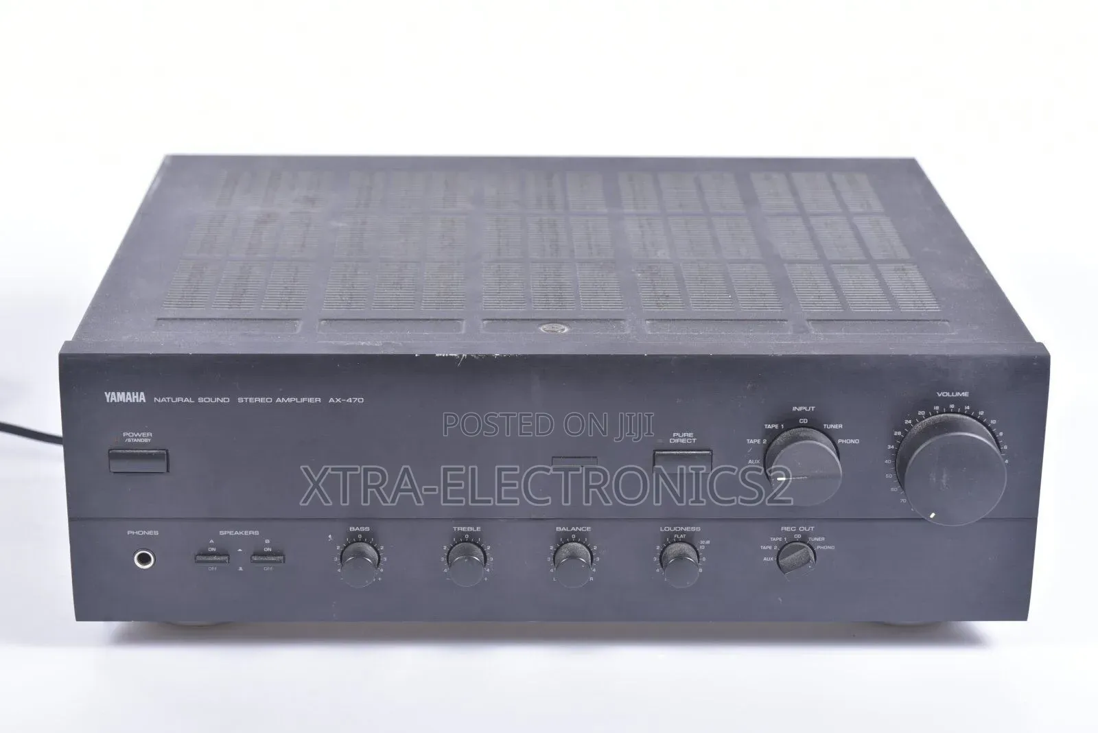 Clean Yamaha Ax-470 Natural Sound Stereo Integrated Amplifier