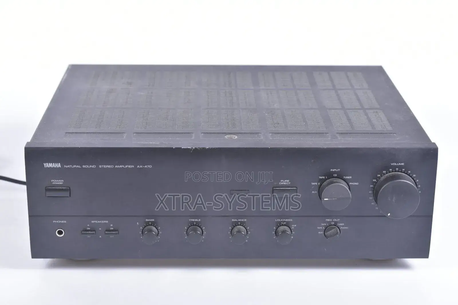 Clean Yamaha Ax-470 Natural Sound Stereo Integrated Amplifier