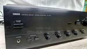 Clean Yamaha Ax-470 Natural Sound Stereo Integrated Amplifier