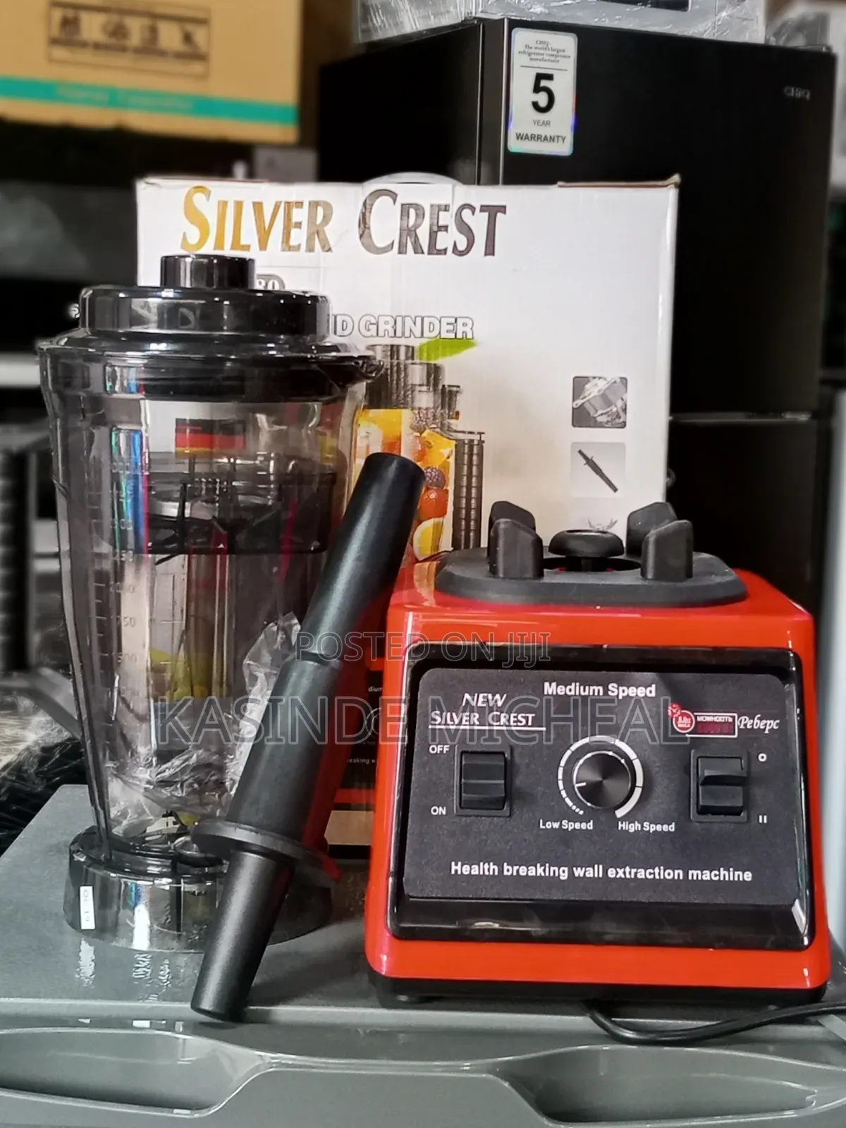 Siliver Crest Commercial and Also Domestic Blender
