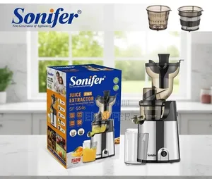 Sonifer Sf-5546 2-in-1 Slow Juicer Extractor