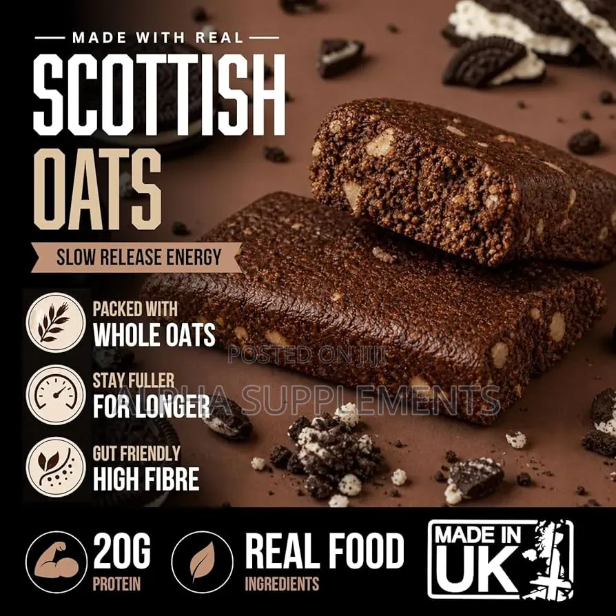 Warrior Protein Bar –20g Protein, Low Sugar [Cookies And Cream](1 Bar)
