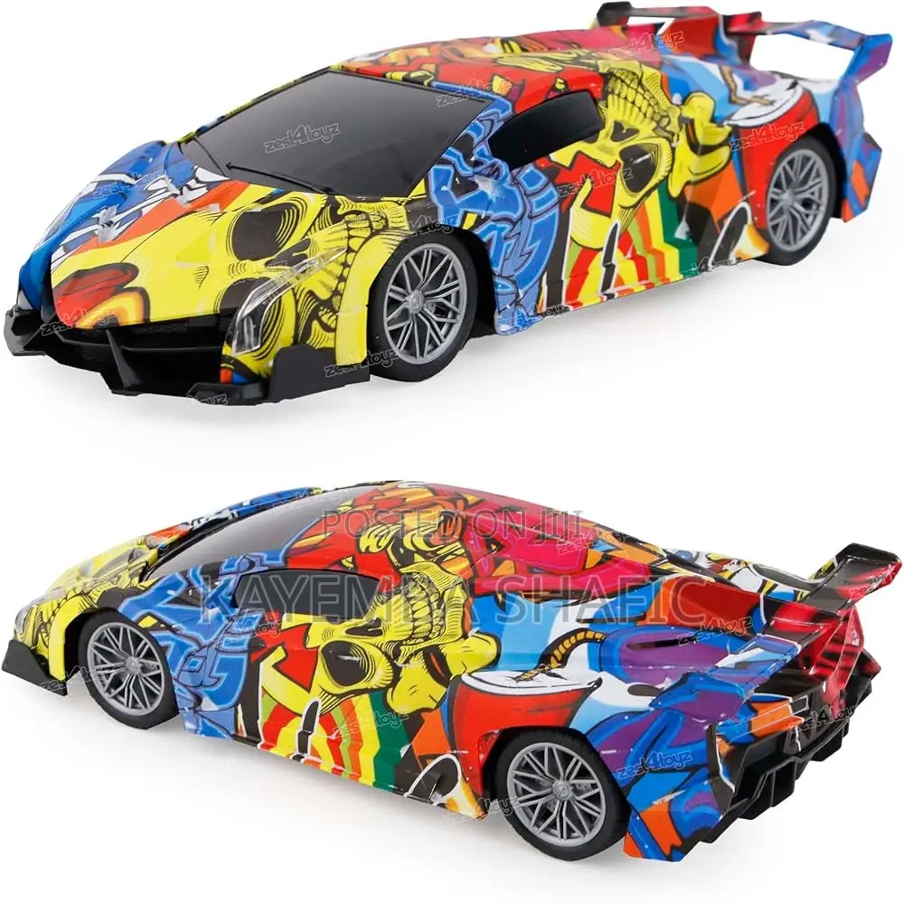 Ren Da Top Racing Graffiti Remote Control Car (Ages 8+)