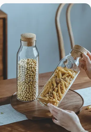 Glass Storage Bottles