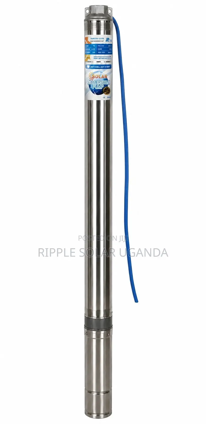 1500w Solar Borehole Water Pump 159m Head 4800l/H 192v