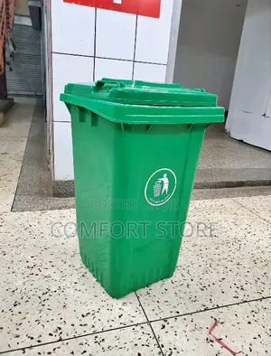 ,150 L Waste Disposal Dust Bins in Green for School Office Apartments