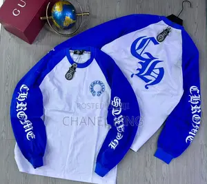 Chrome Hearts White Long-Sleeve Tee