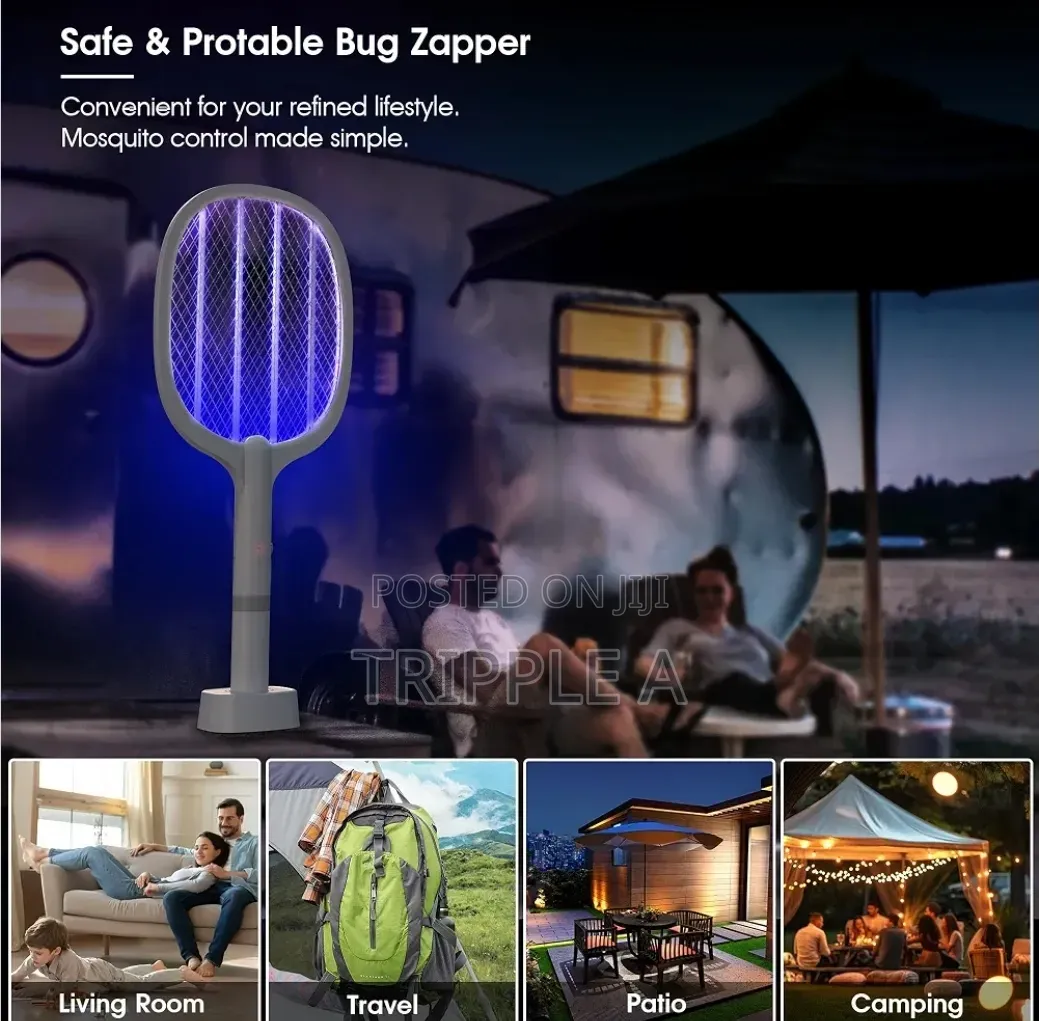 3 in 1 Electric Mosquito Swatter Mosquito Killer