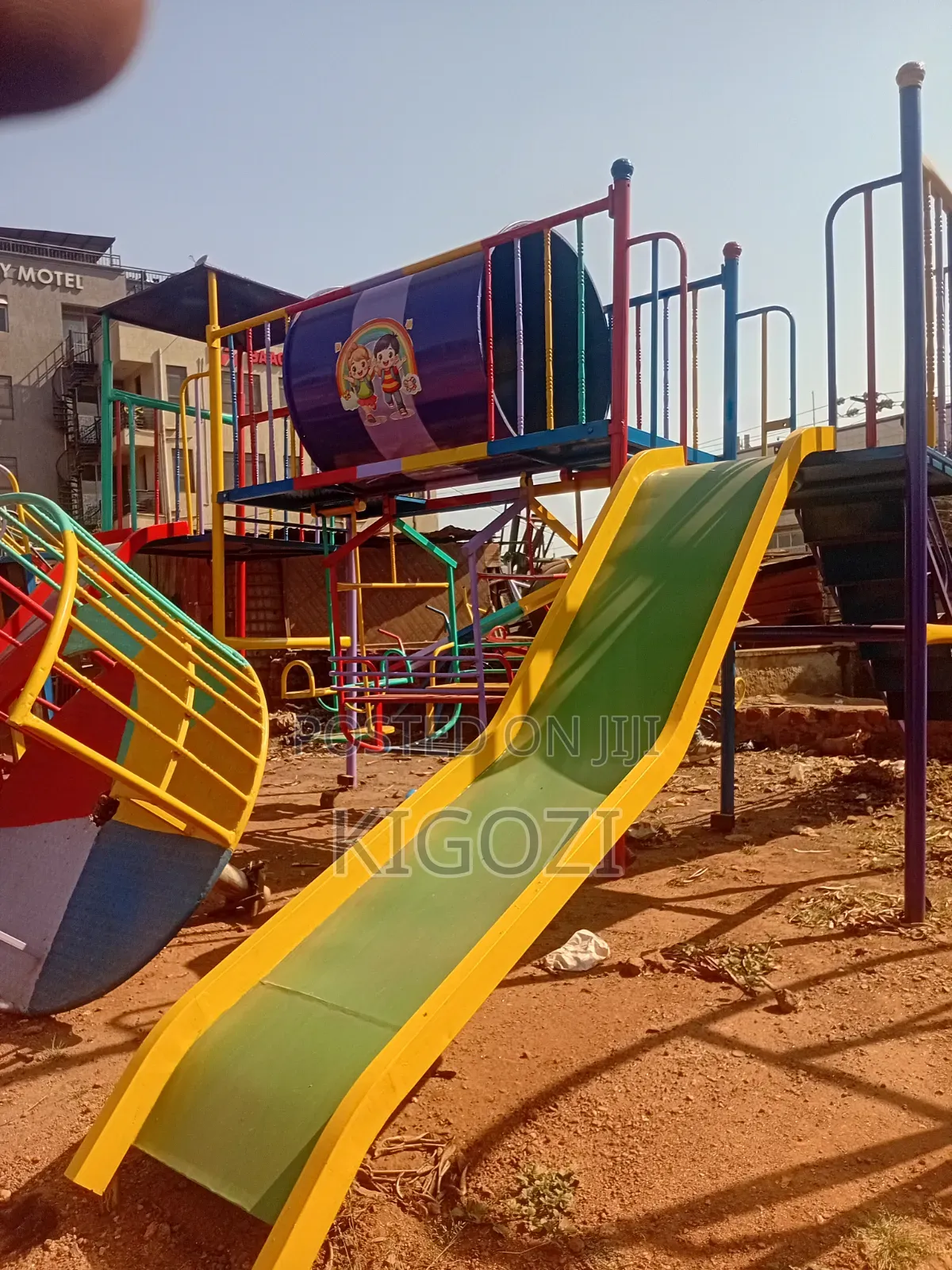 Large Play House Swing