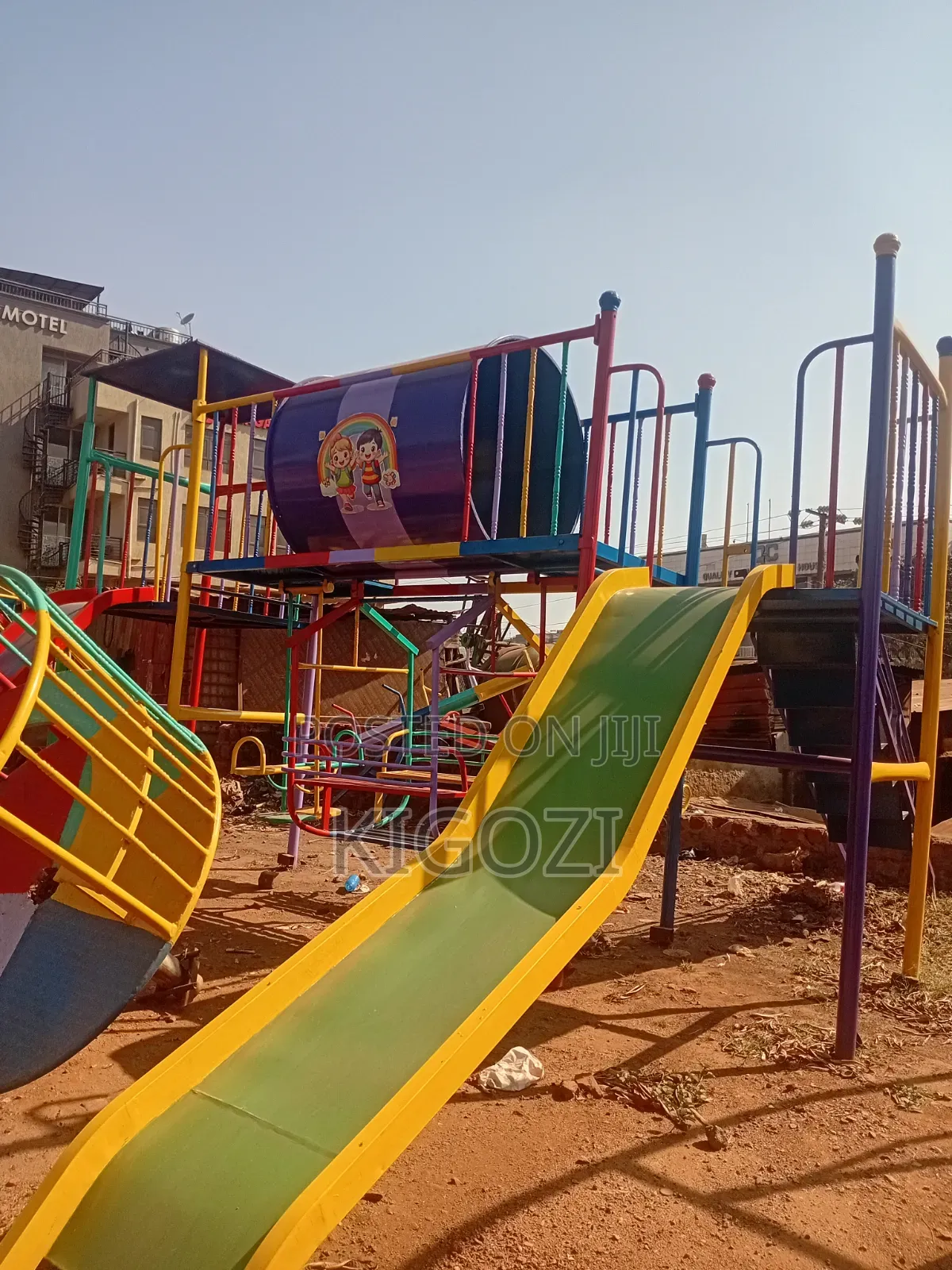 Large Play House Swing