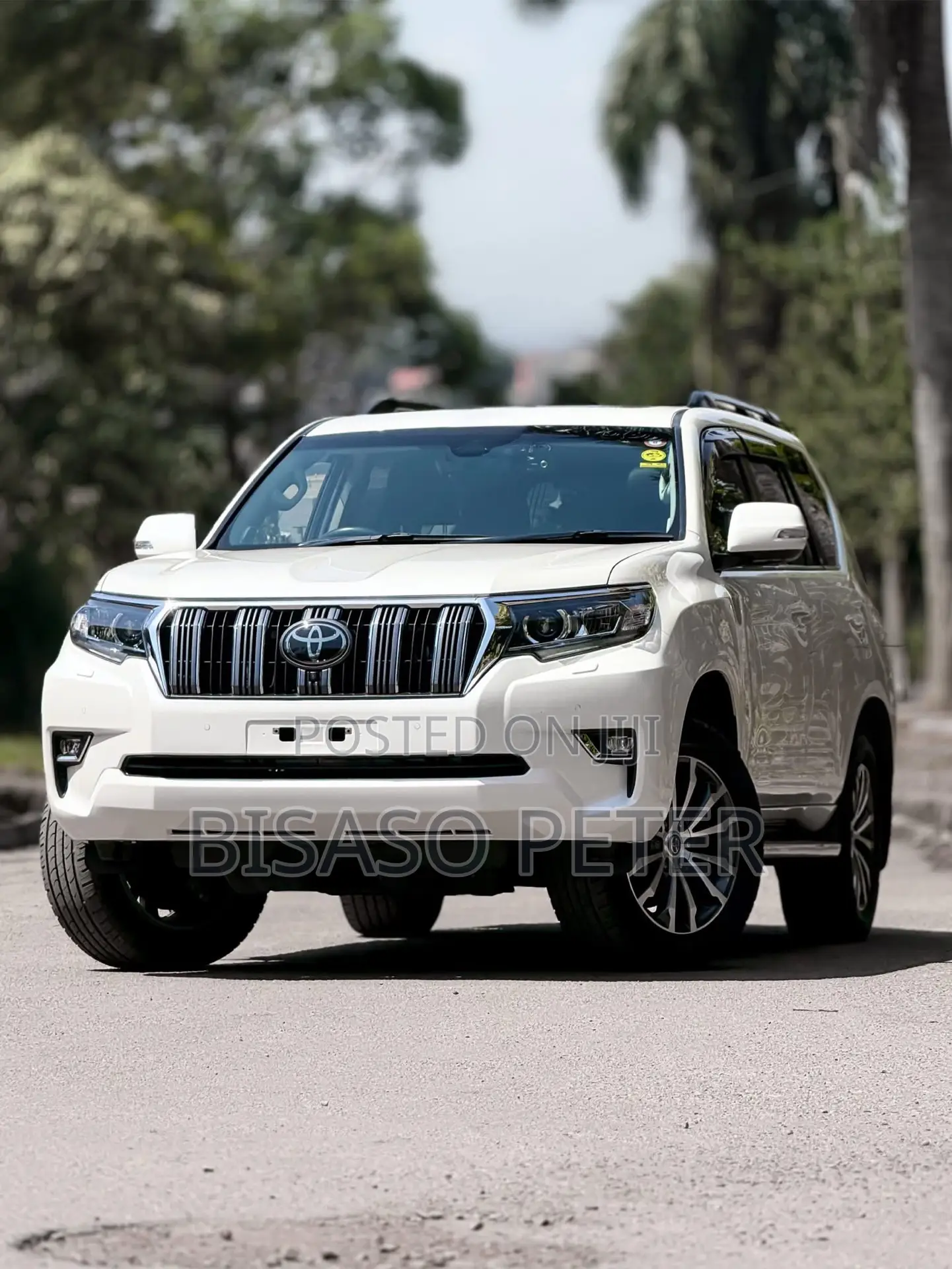 Toyota Land Cruiser Prado 2.8 2018 White