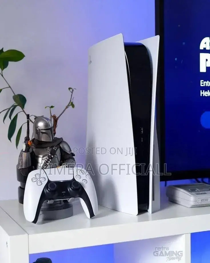 Super Clean Very Neat Ps5 Fat Disc Edition With 2 Controllers 1 Game