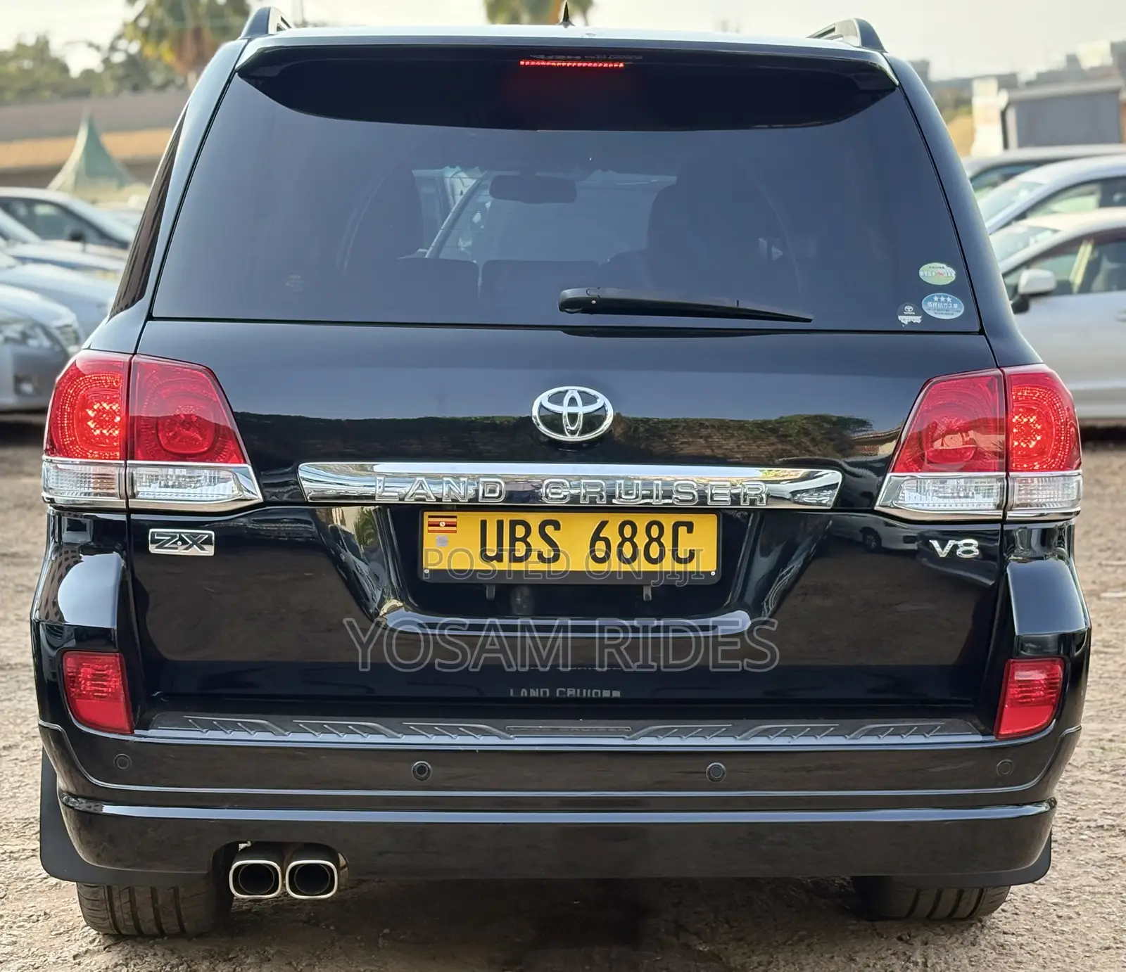 Toyota Land Cruiser 4.6 V8 ZX 2011 Black
