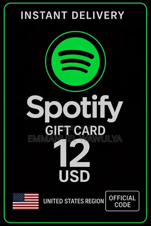12$ Spotify Gift Card (Usa)