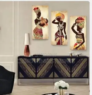 African Black Women Canvas Painting