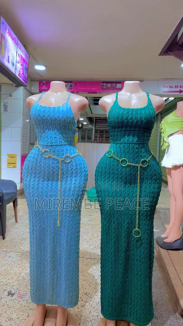 Back Show Body Fitting Dresses