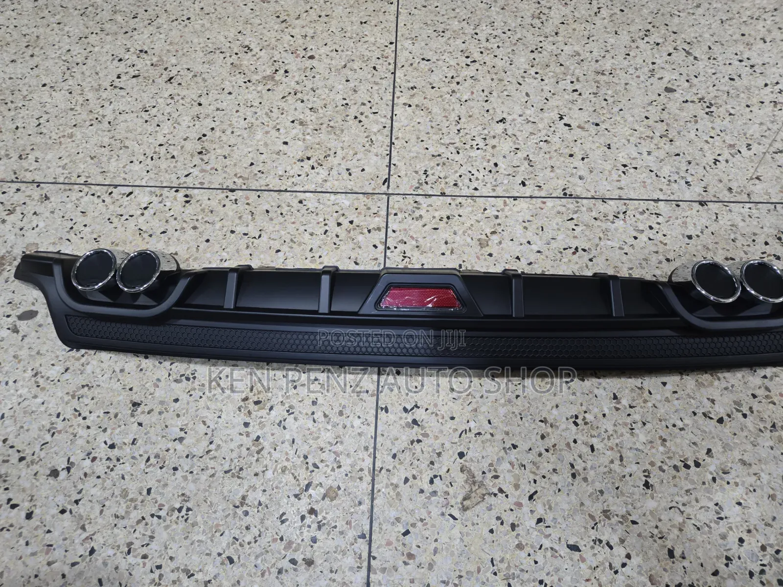 Car Rear Bumper Diffuser ( Black Color)