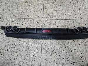 Car Rear Bumper Diffuser ( Black Color)