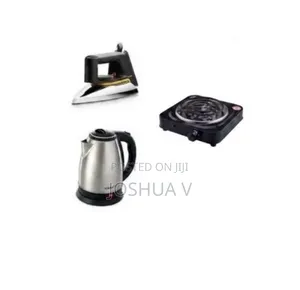 Flat Iron, Single Coil Hotplate, 2l Top Scarlett Kettle