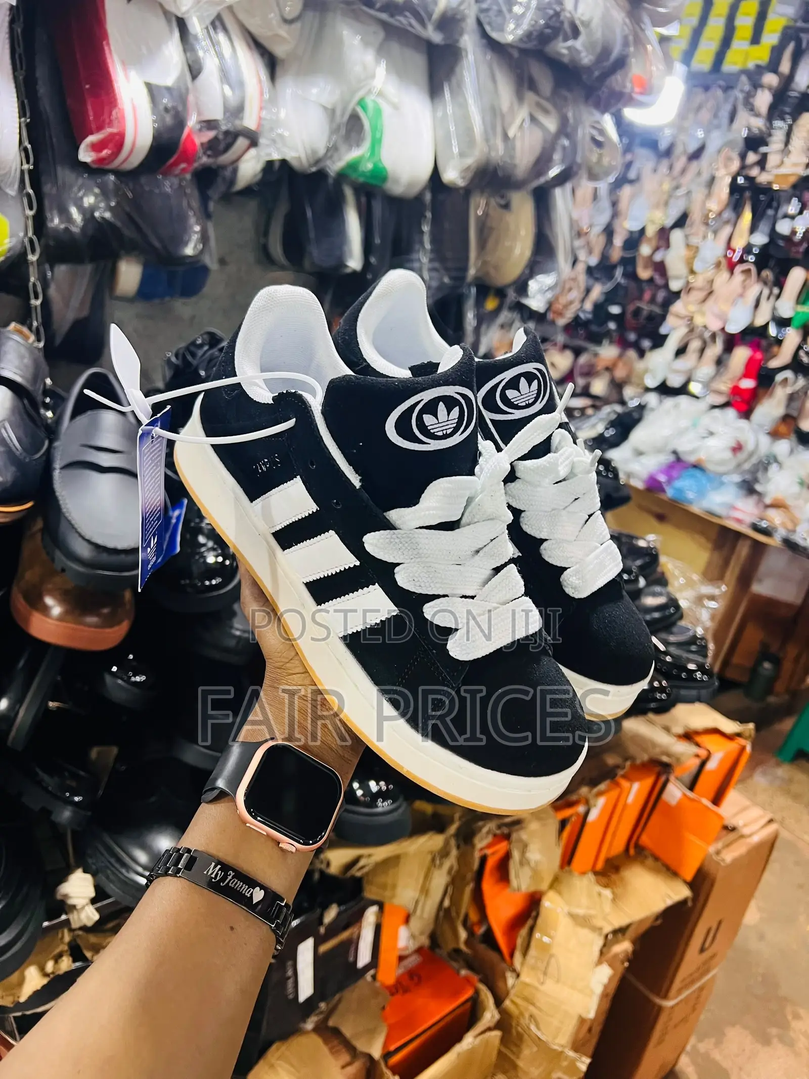 Campus Black White Available 37-44