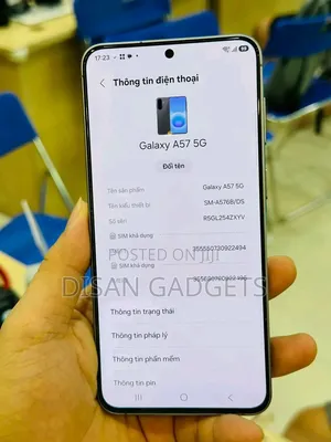 New Samsung Galaxy A57 256 GB Orange