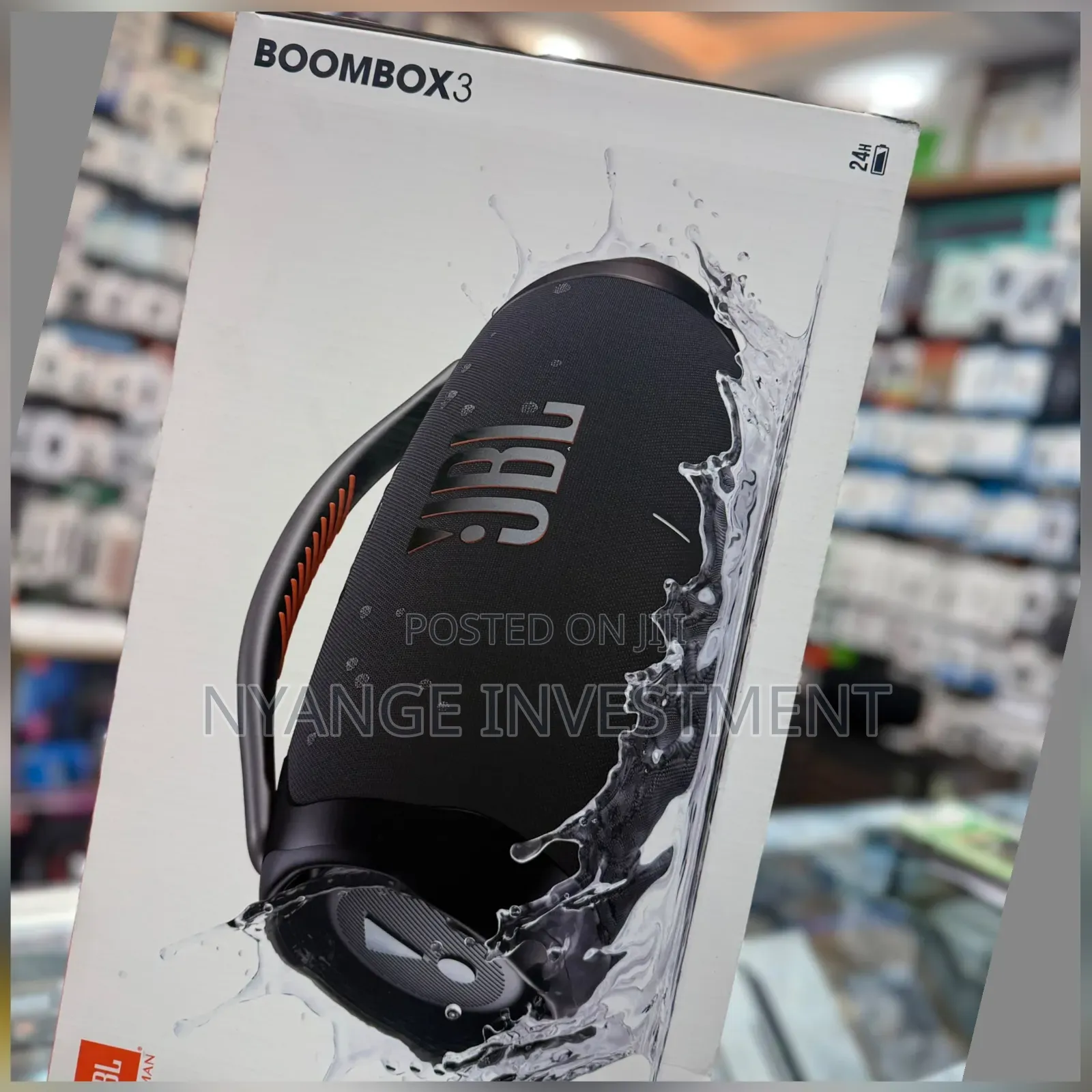 JBL Boombox 3 Portable Bluetooth Speaker. Boom Box 3