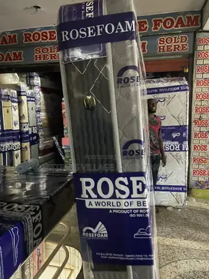 6by6 12inches Spring Mattress of Rosefoam