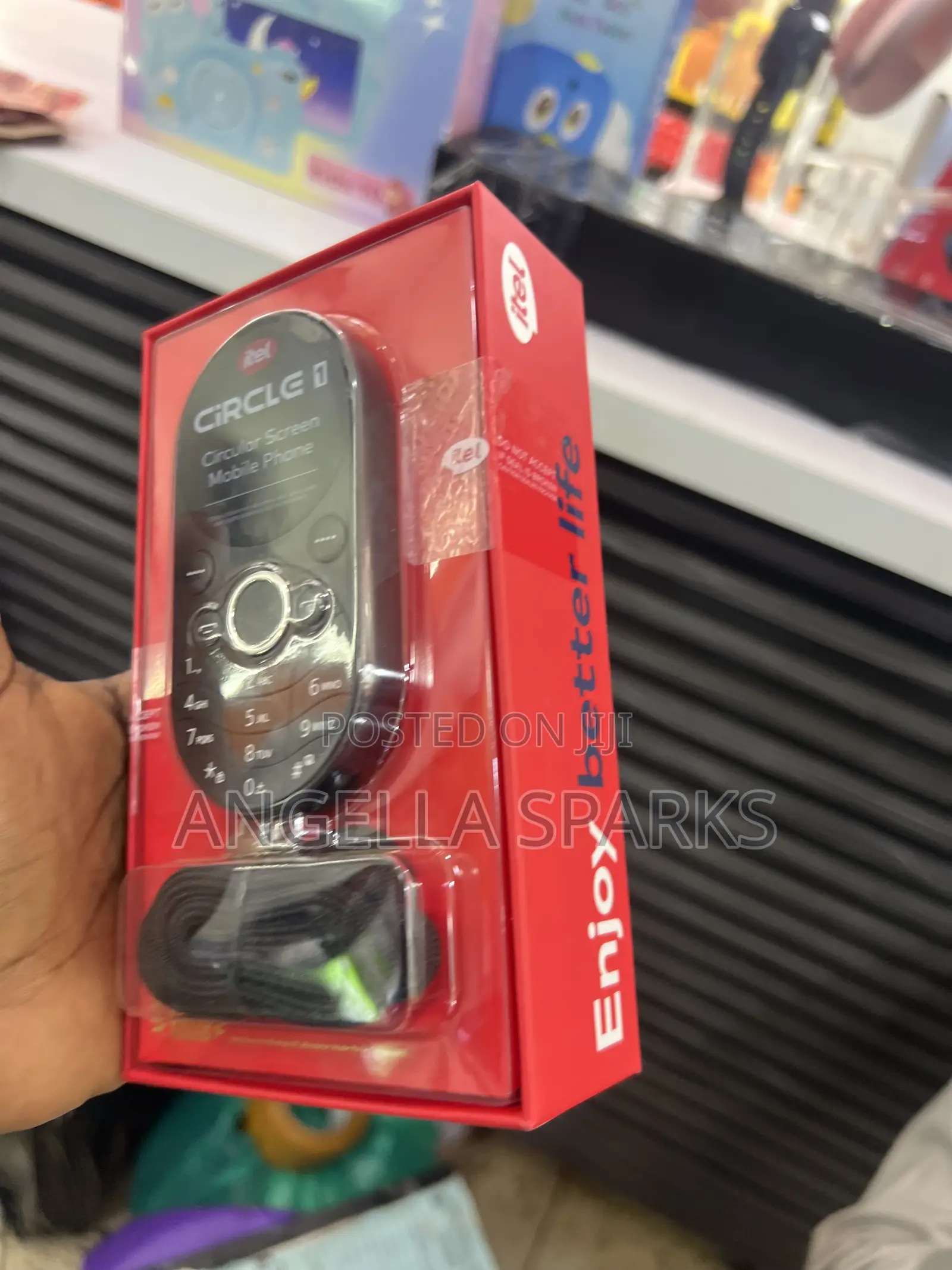 New Itel Circle 1 Black