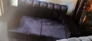 Black 2 Seater Sofa Seat