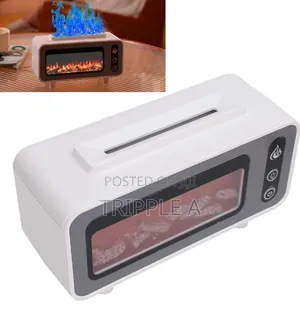 Cool Aroma Essential Oil Fire Flame Air Humidifier