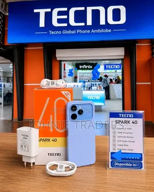 New Tecno Spark 40 256 GB Blue