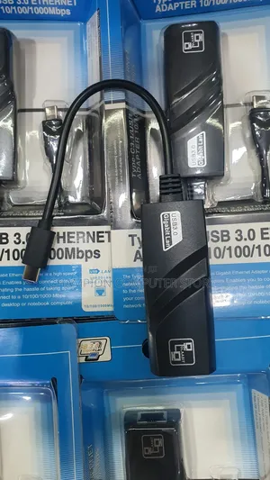 Usb-C to Rj45 Gigabit Ethernet Adapter – Usb 3.0 Rtl8153 Network Card