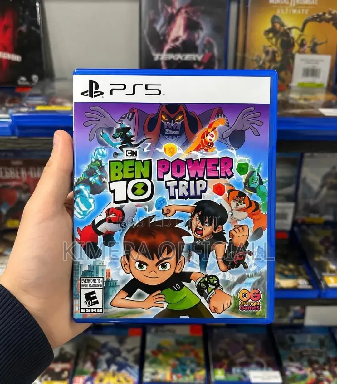 Ben 10 Power Trip Ps5 Brand New Game Cd for Ps5