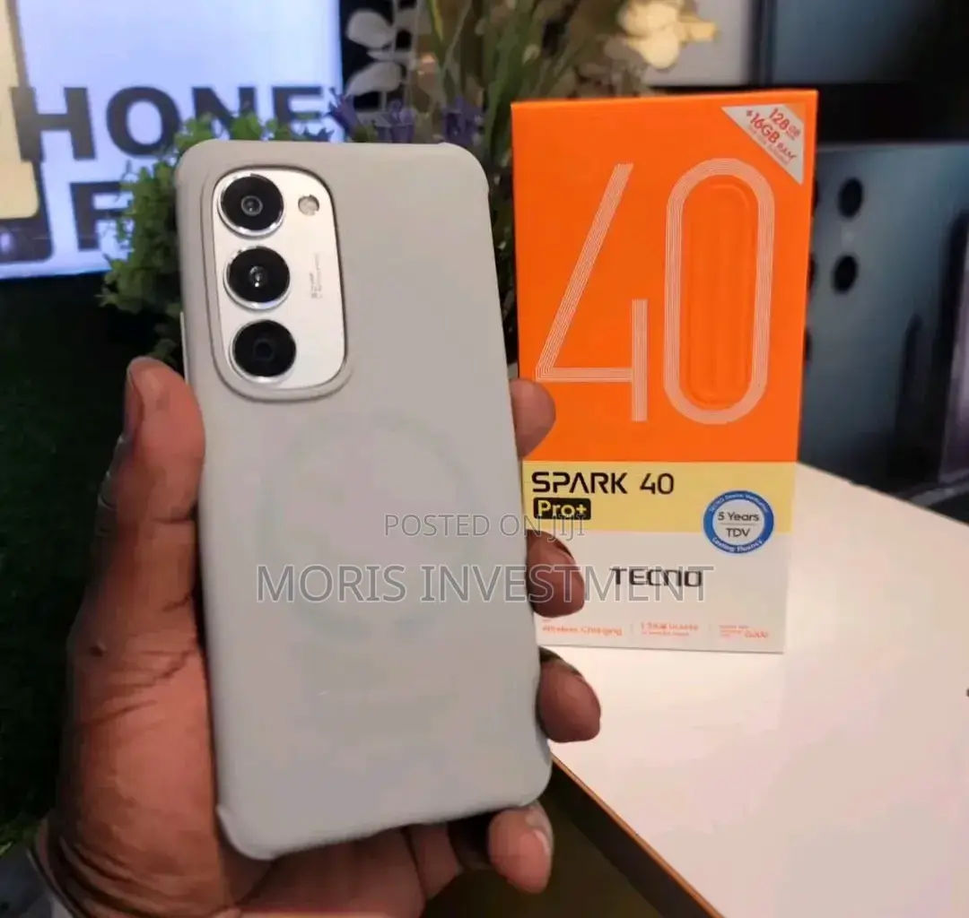 New Tecno Spark 40 Pro+ 256 GB Gray