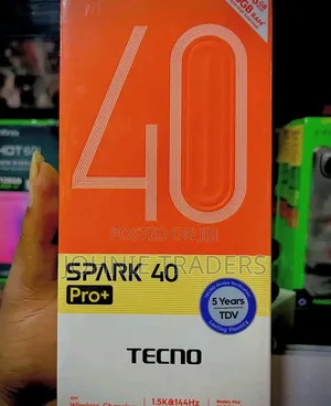 New Tecno Spark 40 Pro+ 256 GB Gray