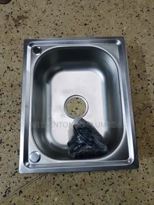 Kichen Sink Single Bowl With P/Trap Good Quality (All Types)