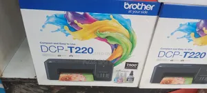 Brother DCP-T220 3-in-1 Color Ink Tank Printer Print, Scan, Copying.