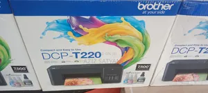 Brother DCP-T220 3-in-1 Color Ink Tank Printer Print, Scan, Copying.