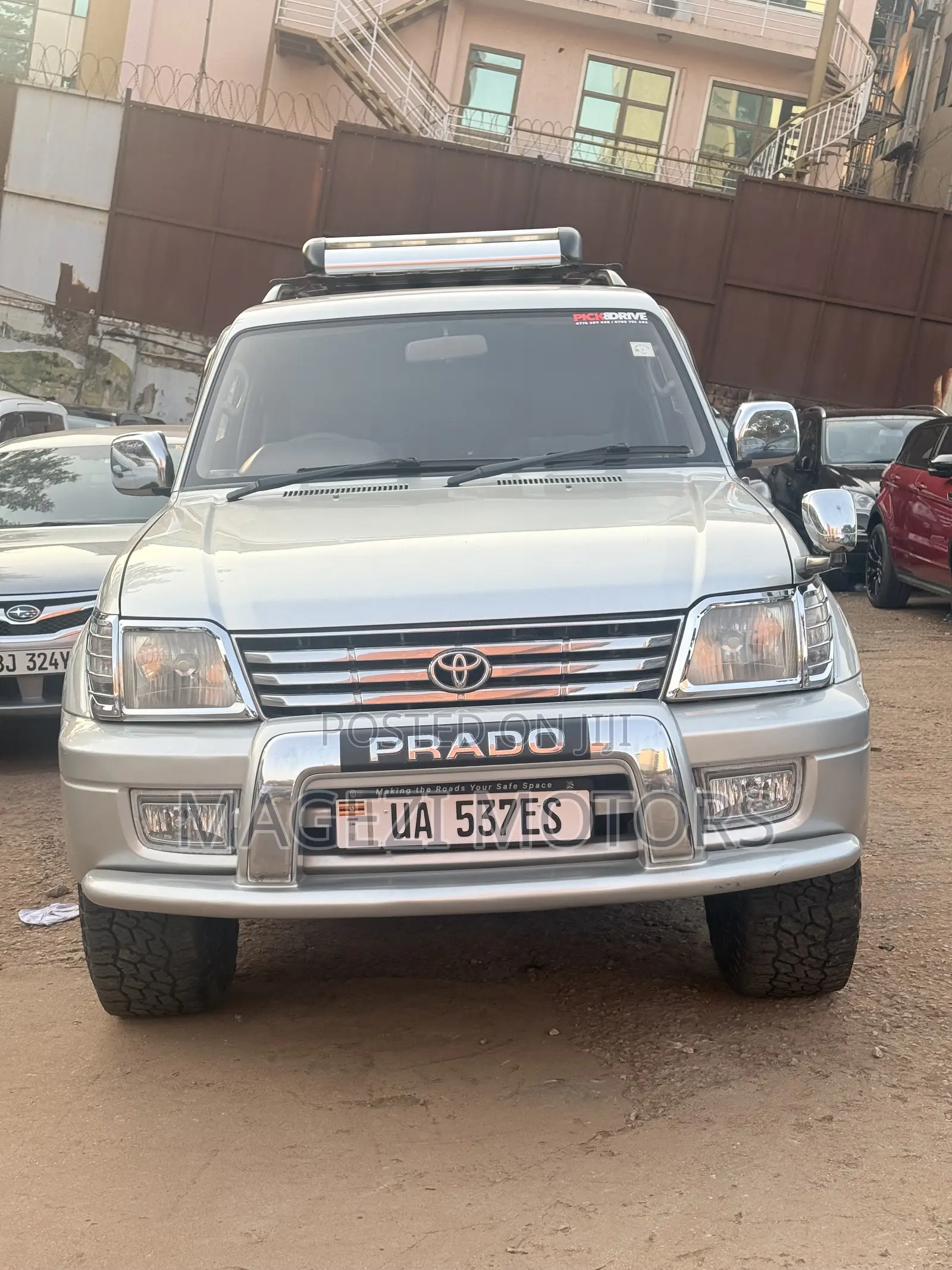 Toyota Land Cruiser Prado 2002 Silver