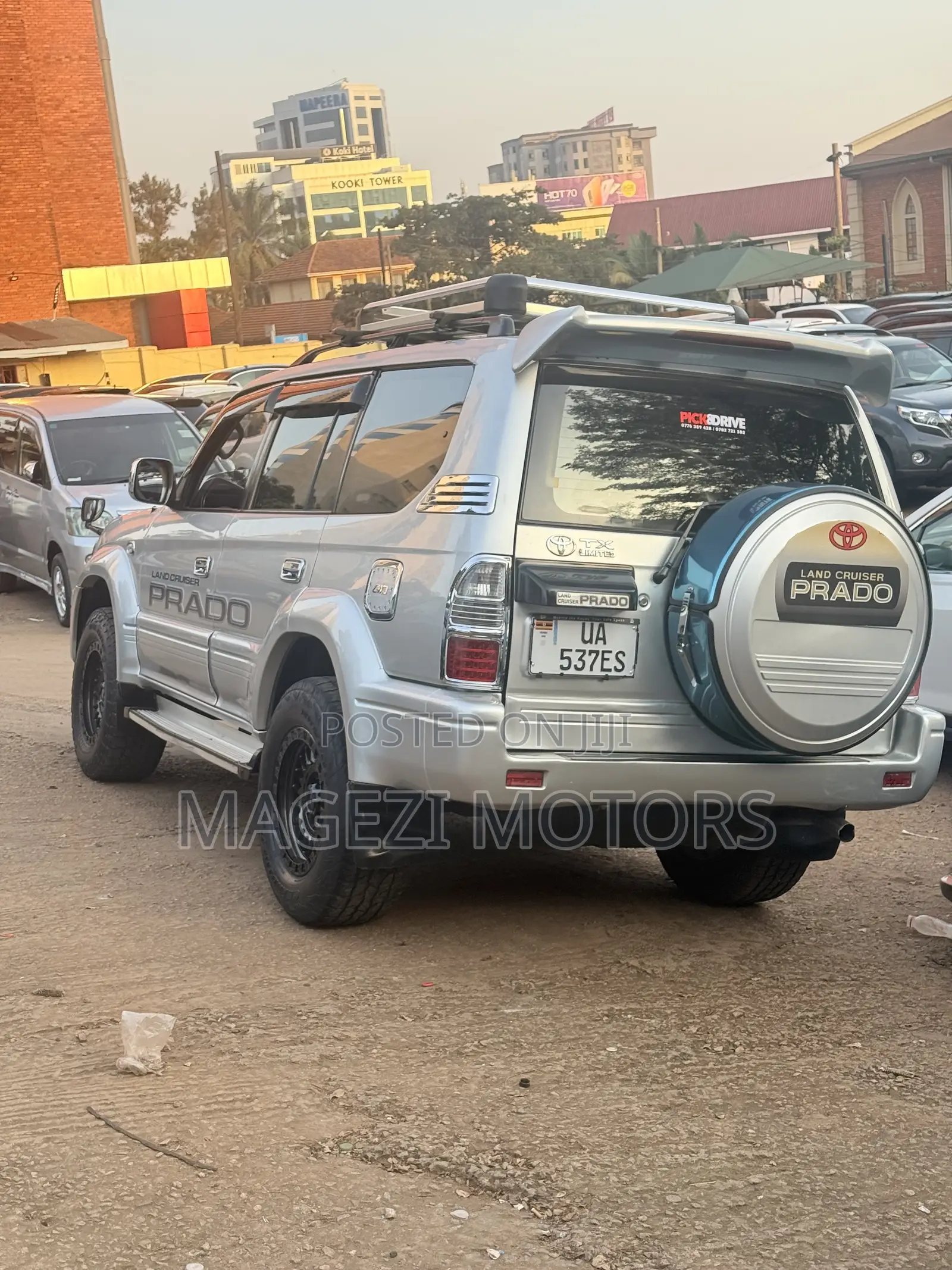 Toyota Land Cruiser Prado 2002 Silver