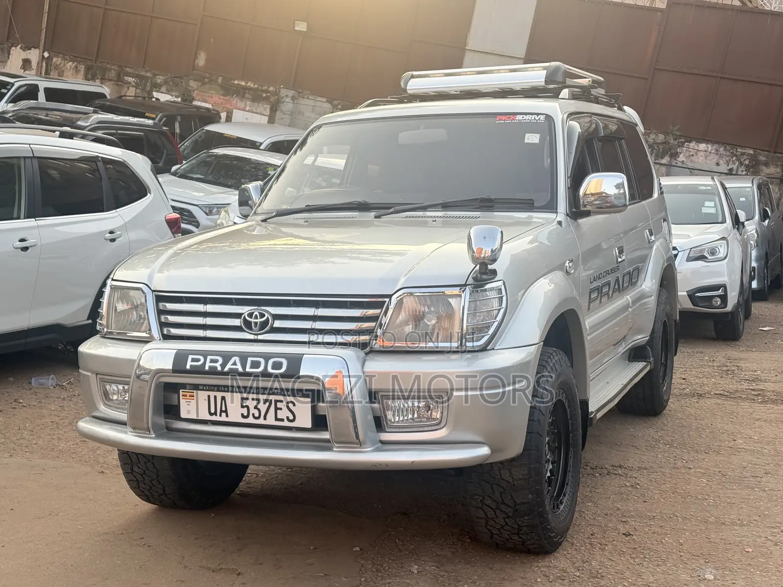 Toyota Land Cruiser Prado 2002 Silver
