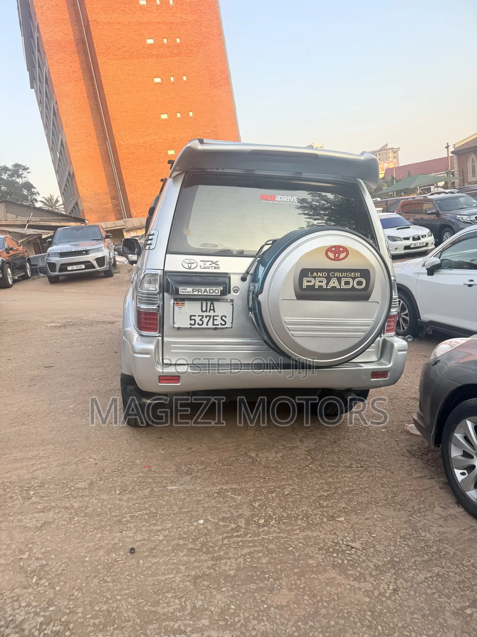Toyota Land Cruiser Prado 2002 Silver