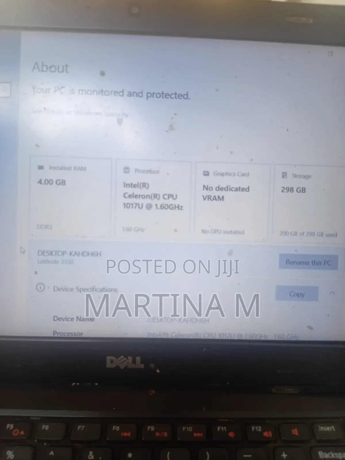 Laptop Dell Latitude 3330 4GB Intel Celeron SSD 250GB