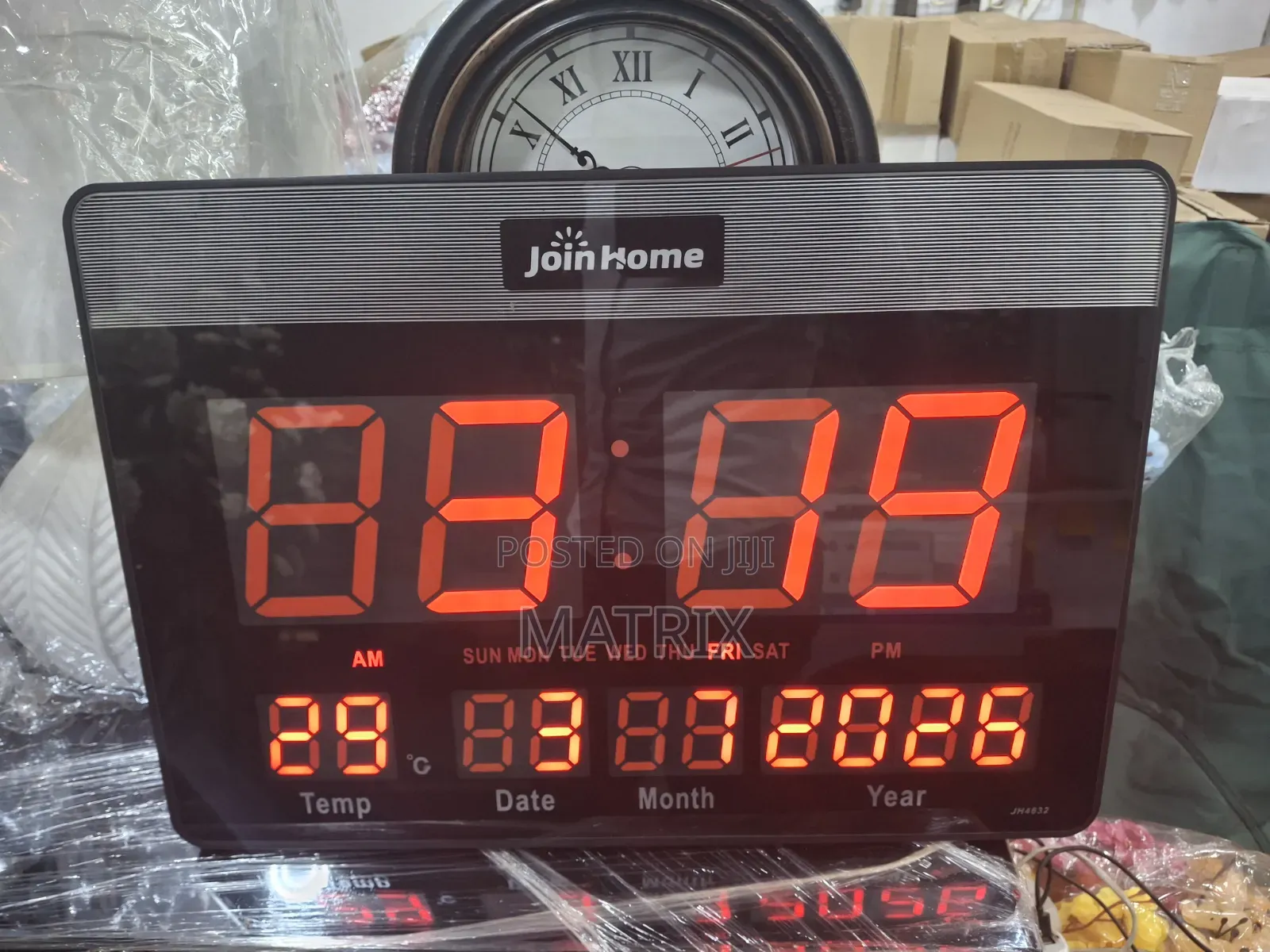 Led Digital Wall Clock