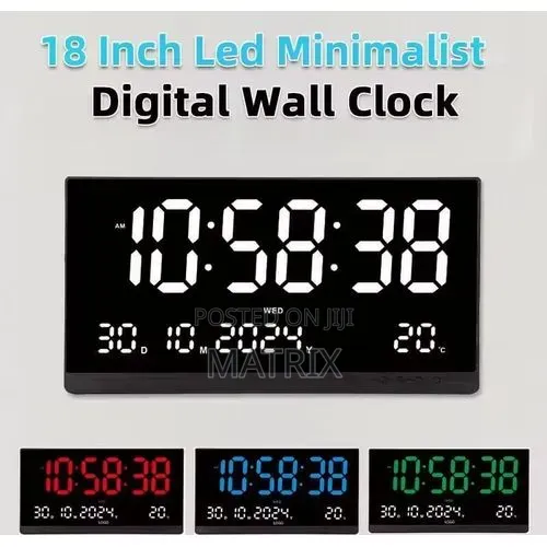 Led Digital Wall Clock