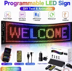 Led Text Moving Light Programmable